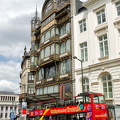 Brussels sightseeing bus on Rue Montagne de la Cour 2